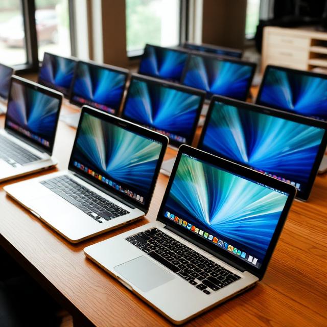 new and used macbooks air-pro